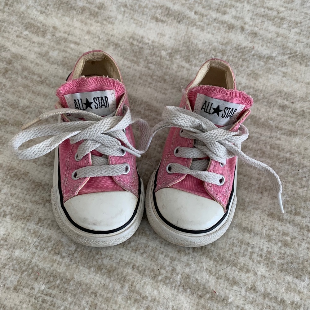 Converse All Stars low top pink size 6 - Picture 2 of 6